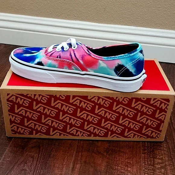 Vans old skool tie dye shoes size men's 5.5 women's 7.0 - Picture 1 of 4